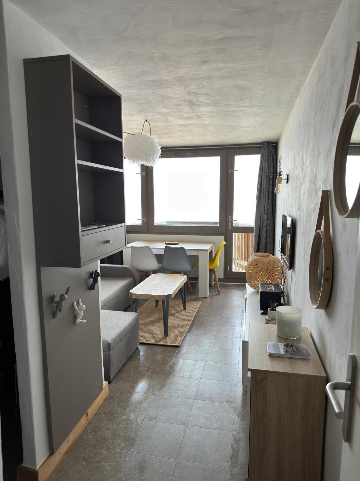 Paquebot Des Neiges - Appartement 4 Personnes - Vue Mont Blanc La Plagne Kültér fotó