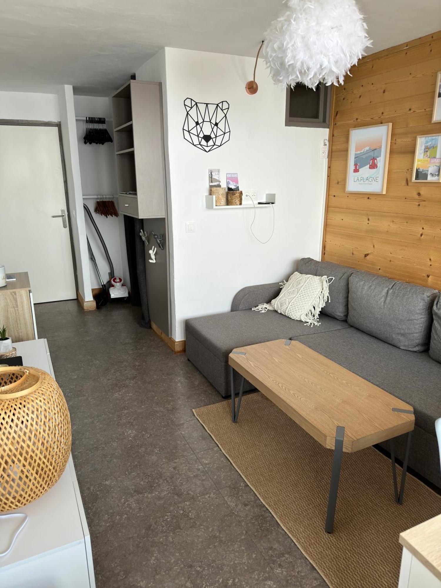 Paquebot Des Neiges - Appartement 4 Personnes - Vue Mont Blanc La Plagne Kültér fotó