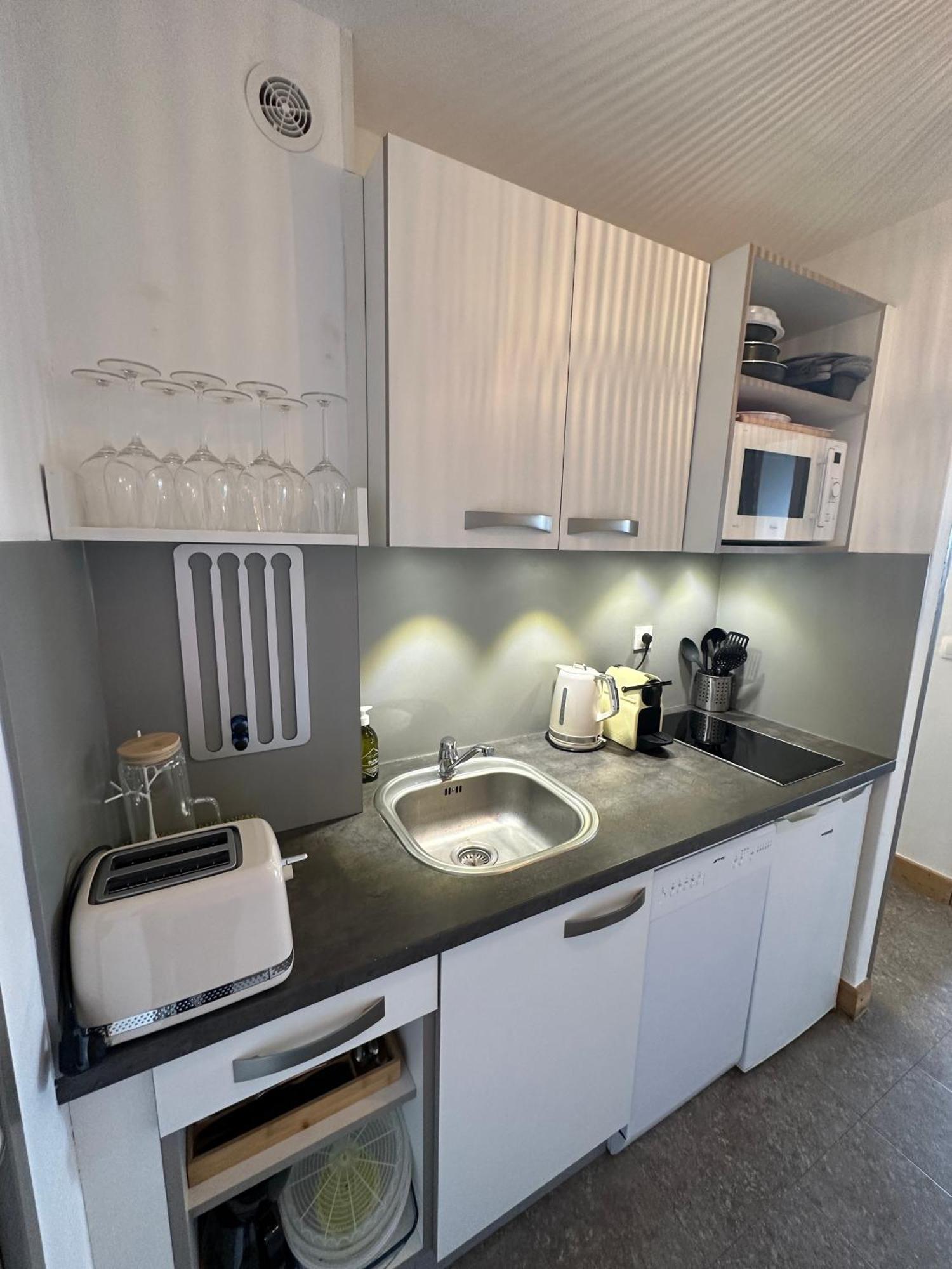 Paquebot Des Neiges - Appartement 4 Personnes - Vue Mont Blanc La Plagne Kültér fotó